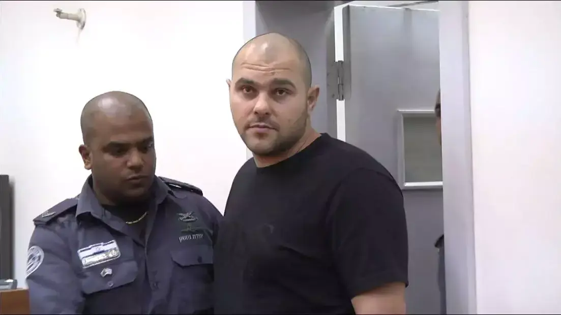 מיכאל מור מובא להארכת מעצר, אוקטובר 2014