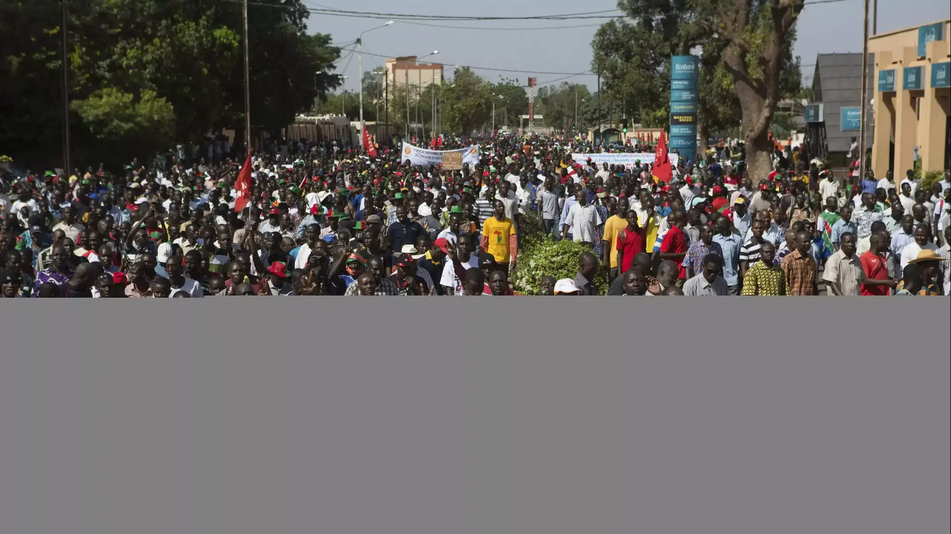 הפגנות נגד הנשיא באוגדוגו, בירת בורקינה פאסו