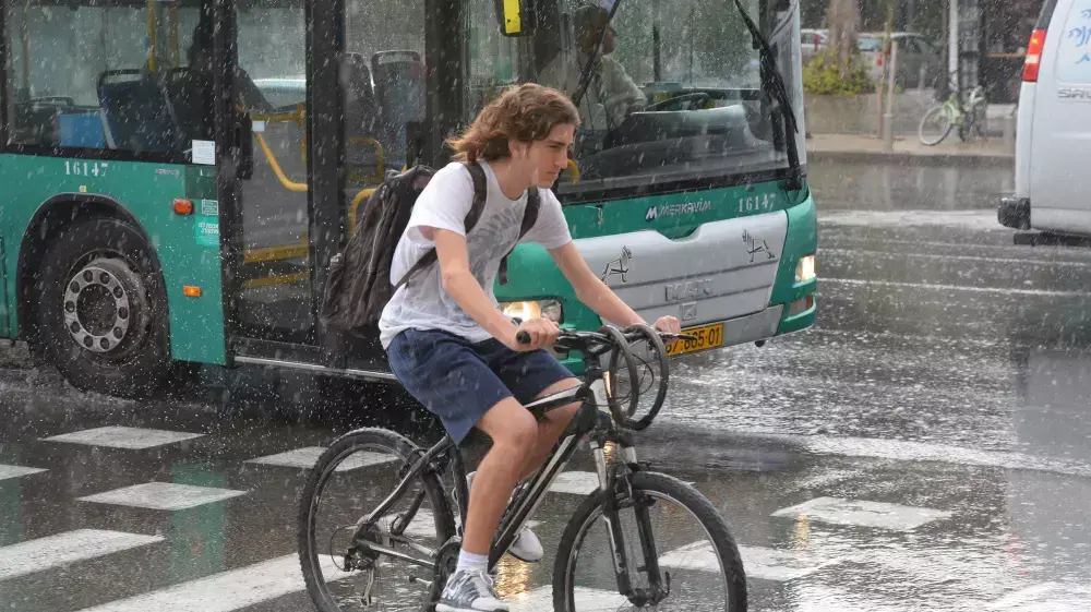 גשם בתל אביב, אוקטובר 2014 גשם בתל אביב, אוקטובר 2014