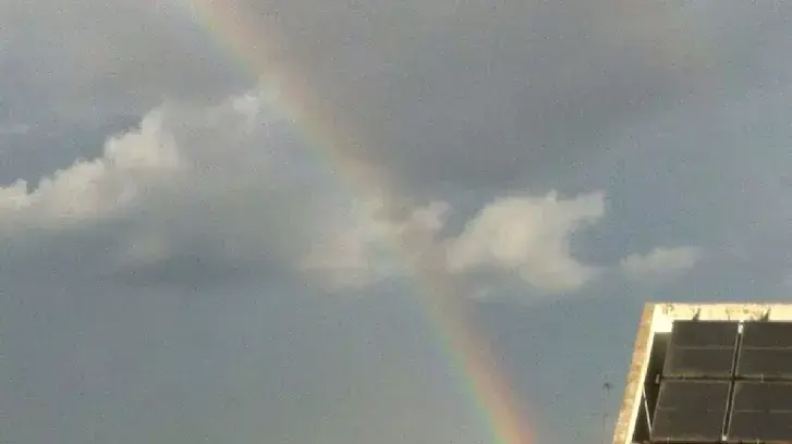 קשת בענן מעל ראשון לציון 31.10.14 קשת בענן מעל ראשון לציון 31.10.14