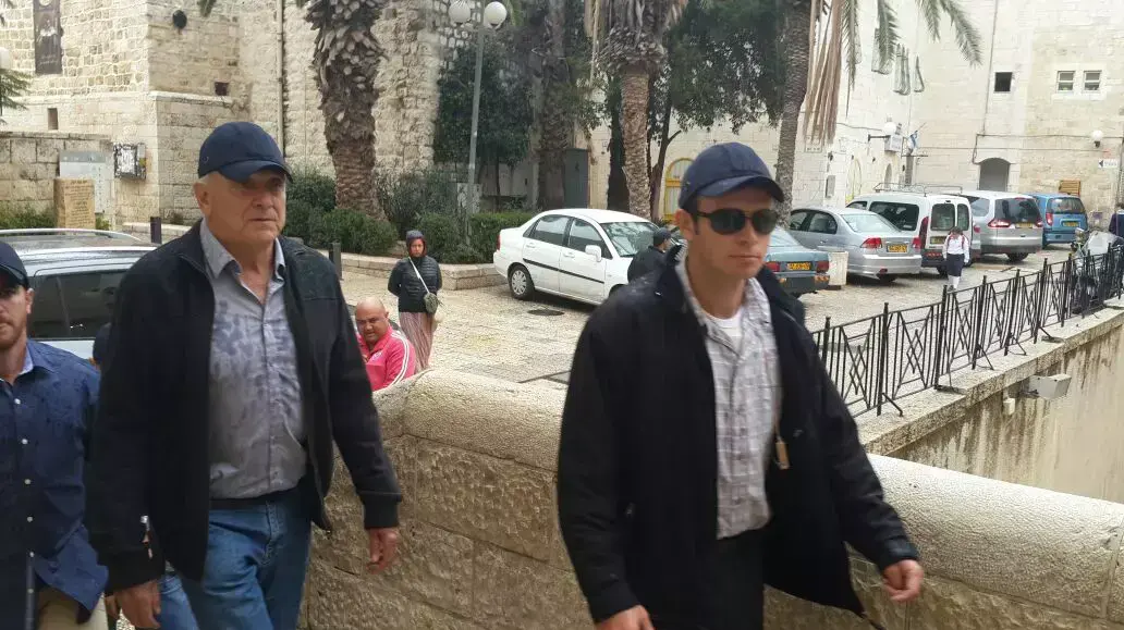סיור השר לביטחון הפנים יצחק אהרונוביץ' עם כוחות המשטרה במזרח ירושלים 31.10.14 סיור השר לביטחון הפנים יצחק אהרונוביץ' עם כוחות המשטרה במזרח ירושלים 31.10.14