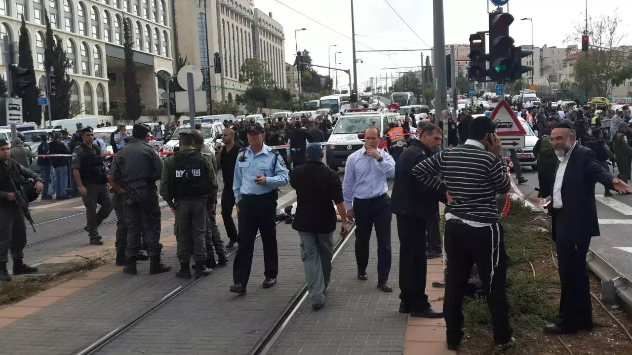 זירת הפיגוע ירושלים זירת הפיגוע ירושלים