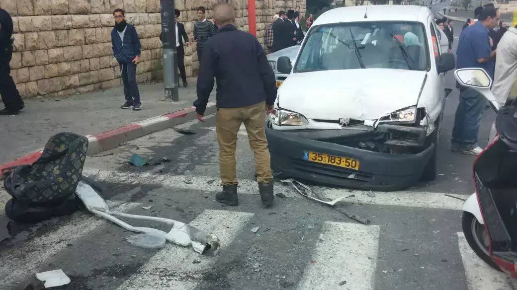 זירת הפיגוע בירושלים זירת הפיגוע בירושלים