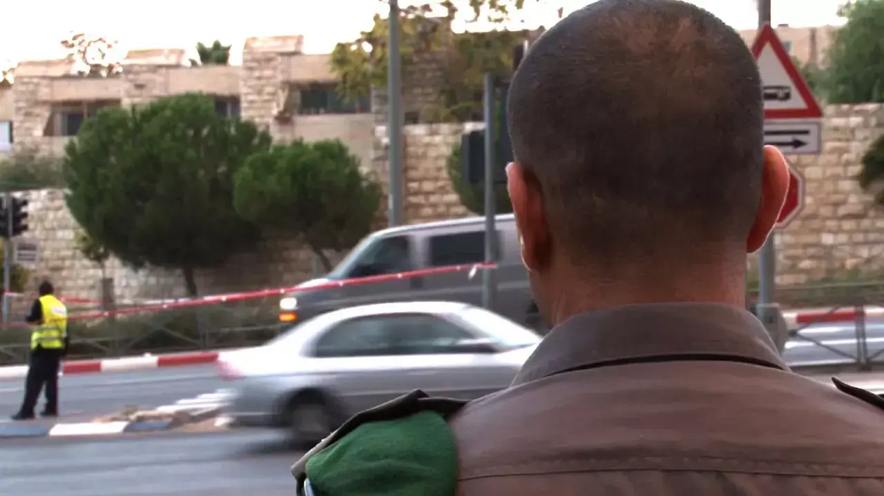 רפ"ק ח', לוחם מג"ב שחיסל את המחבל מפיגוע הדריסה בירושלים, 5 בנובמבר 2014