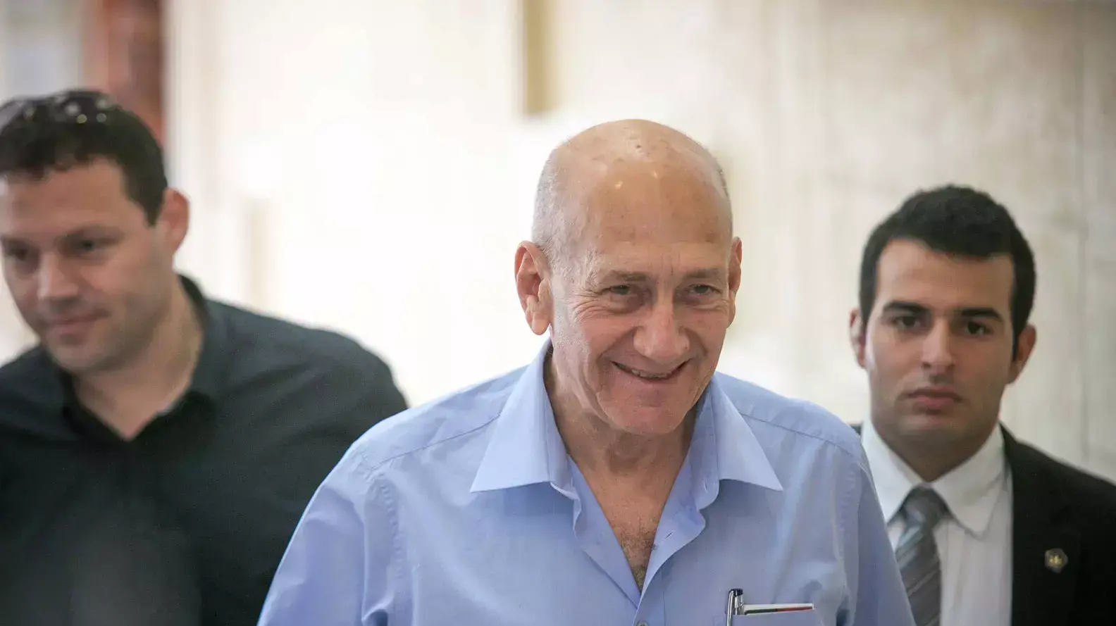 אהוד אולמרט מגיע לשמוע את עדות שולה זקן בתיק טלנסקי, בית משפט המחוזי ירושלים אהוד אולמרט מגיע לשמוע את עדות שולה זקן בתיק טלנסקי, בית משפט המחוזי ירושלים