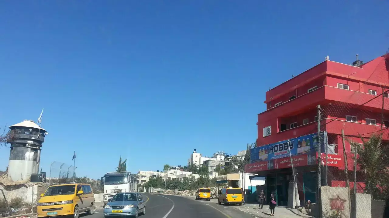 זירת פיגוע הדריסה בצומת גוש עציון ביום שאחרי זירת פיגוע הדריסה בצומת גוש עציון ביום שאחרי