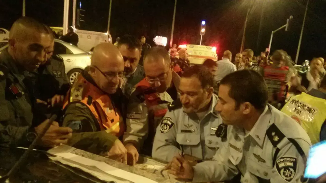 הערכת מצב של כוחות המשטרה באזור דליפת האמוניה בעמק חפר הערכת מצב של כוחות המשטרה באזור דליפת האמוניה בעמק חפר