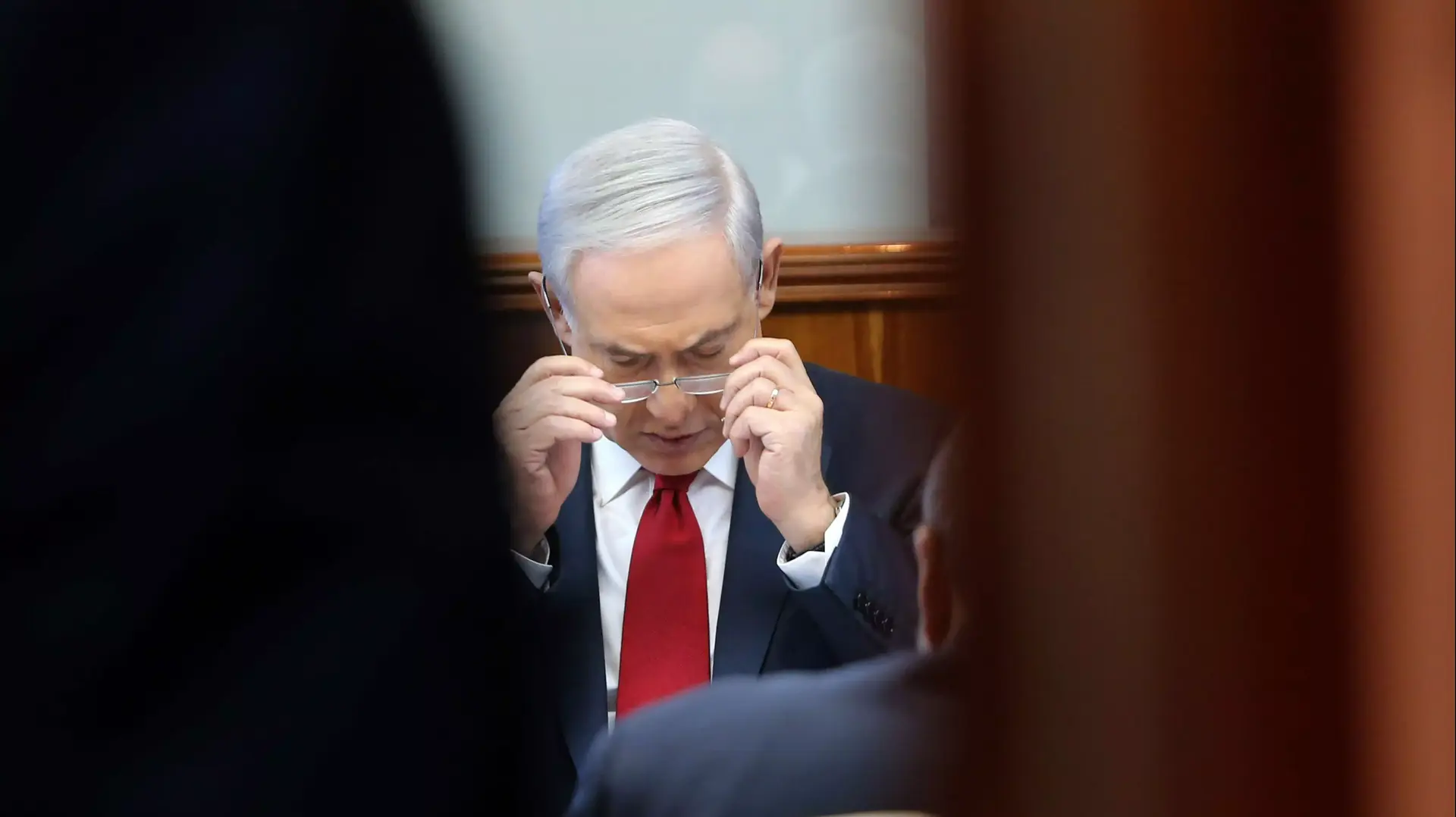 רוה"מ בנימין נתניהו בישיבת ממשלה, נובמבר 2014 רוה"מ בנימין נתניהו בישיבת ממשלה, נובמבר 2014