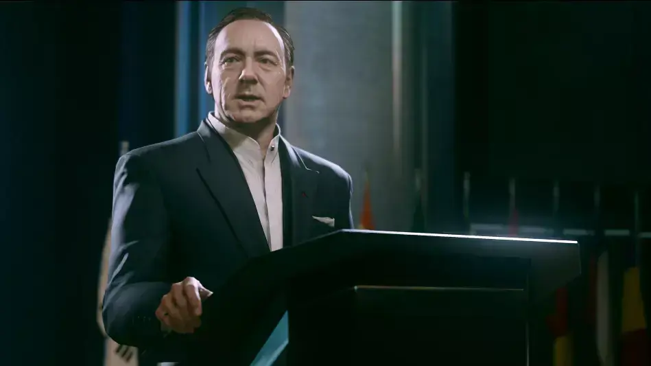 קול אוף דיוטי, call of duty advanced warfare, קווין ספייסי, call of duty
