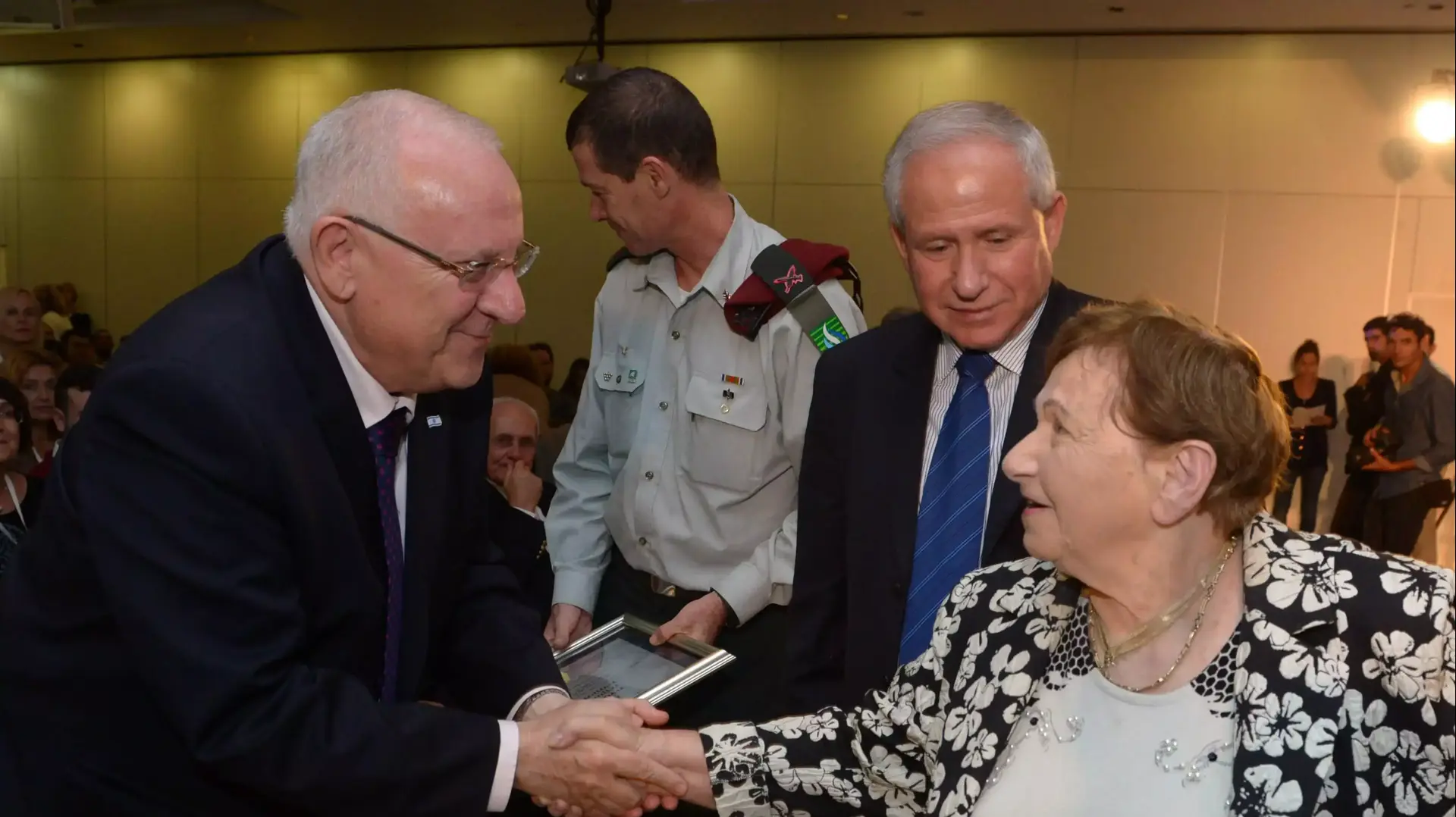 הנשיא ראובן ריבלין בטקס "עיטור האור"