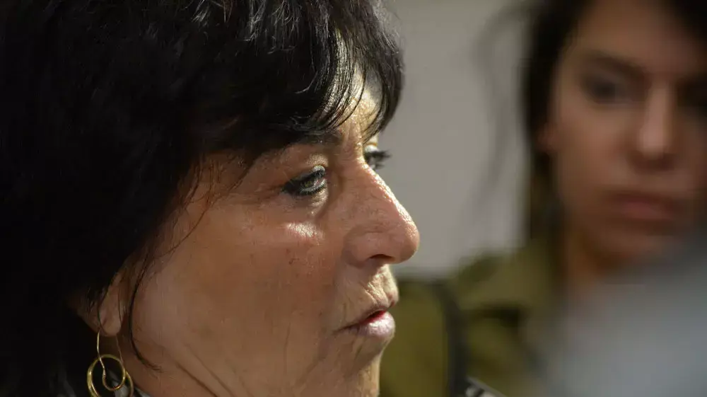 עו"ד לאה צמל המייצגת את המחבל שביצע את פיגוע הדקירה בל אביב, נובמבר 2014 עו"ד לאה צמל המייצגת את המחבל שביצע את פיגוע הדקירה בל אביב, נובמבר 2014