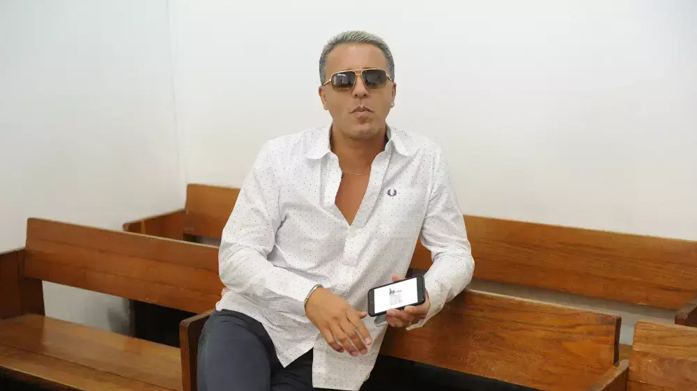 קובי פרץ בבית המשפט, נובמבר 2014