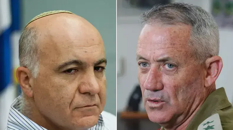 הרמטכ"ל בני גנץ וראש השב"כ יורם כהן הרמטכ"ל בני גנץ וראש השב"כ יורם כהן