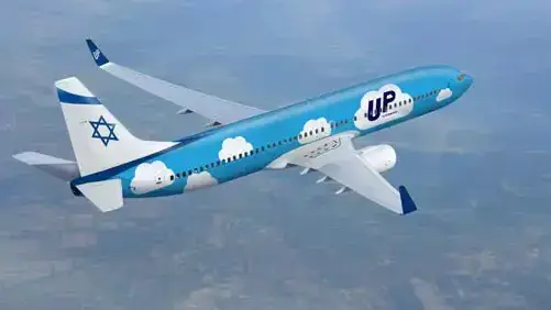 מטוס של חברת UP, חברת הלואוקוסט של אל על