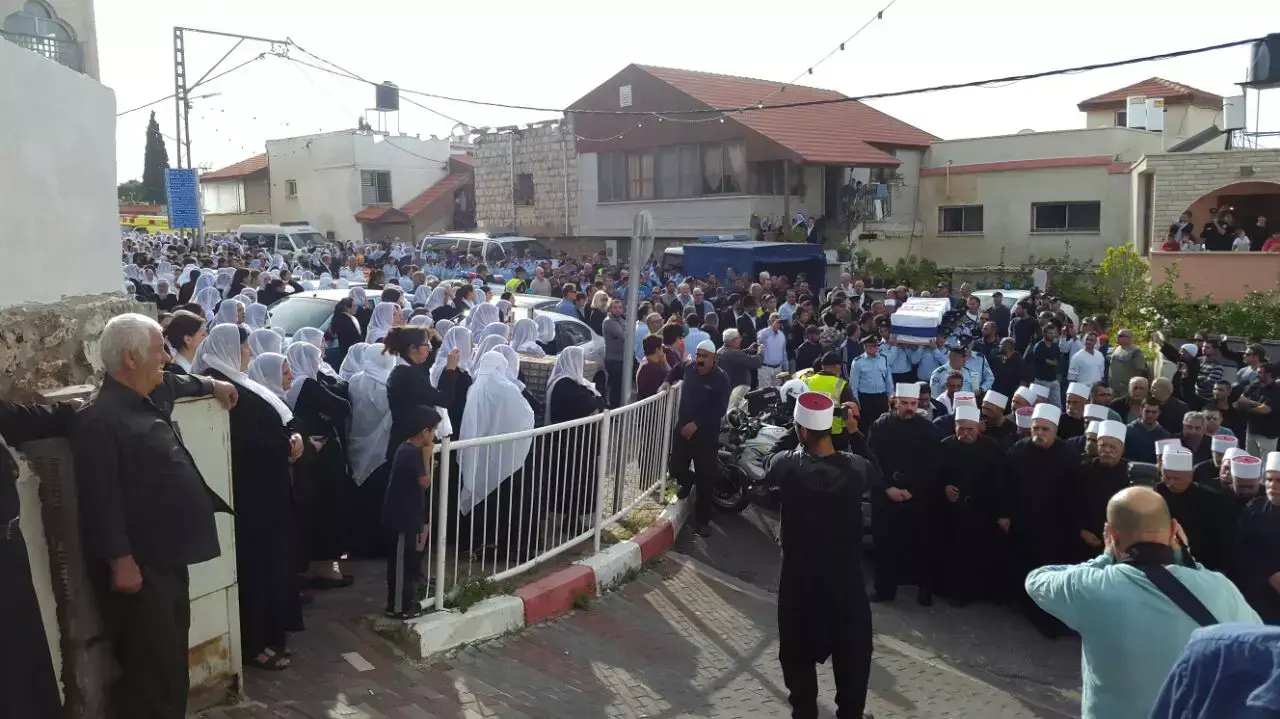 הלווית זידאן סייף ב יאנוח-ג'ת הלווית זידאן סייף ב יאנוח-ג'ת
