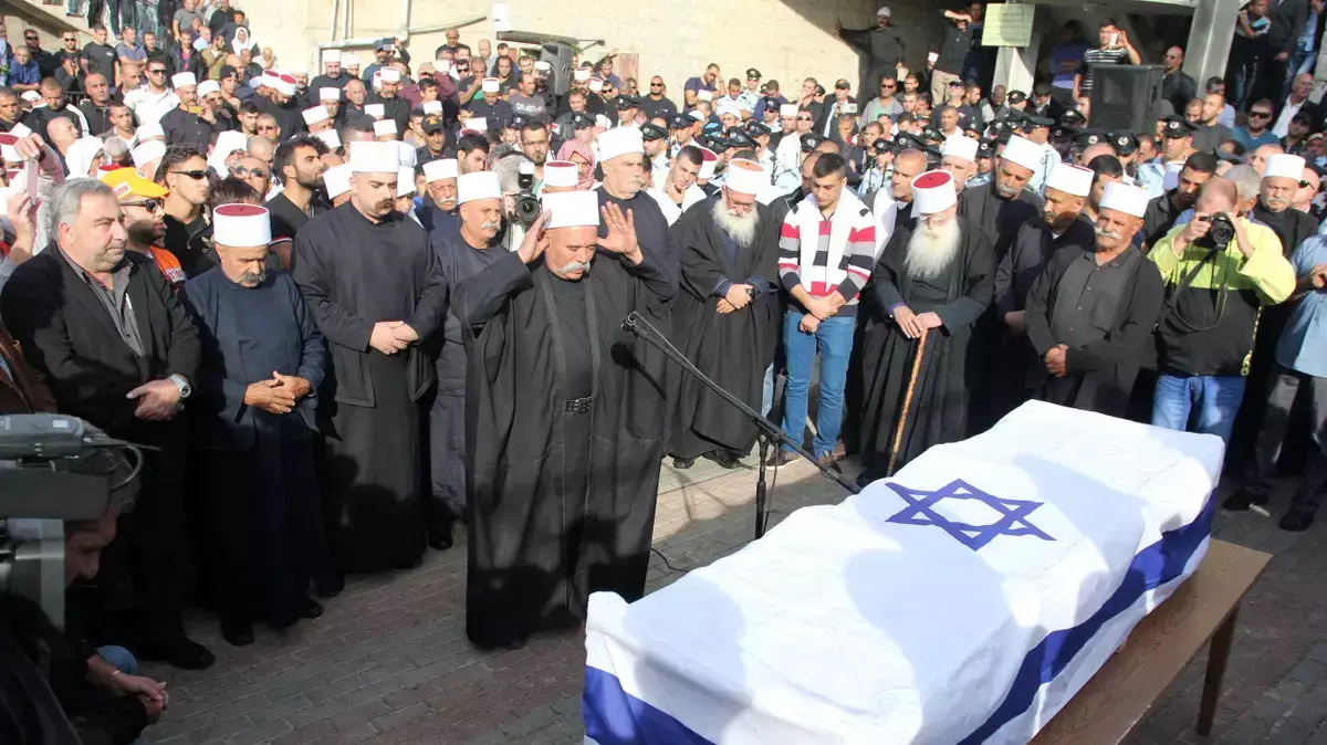 הלווית זידאן סייף ב יאנוח-ג'ת הלווית זידאן סייף ב יאנוח-ג'ת