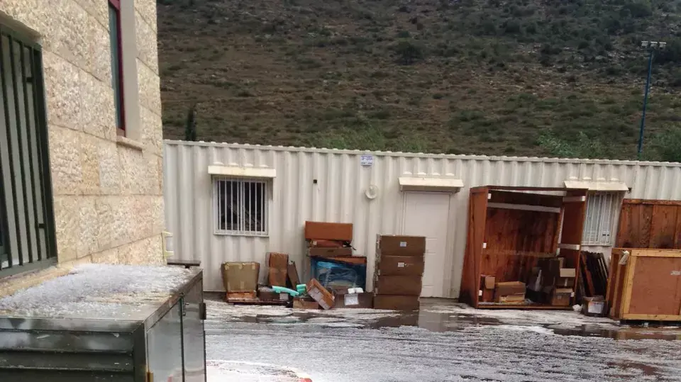 ברד בכרמיאל, נובמבר 2014 ברד בכרמיאל, נובמבר 2014