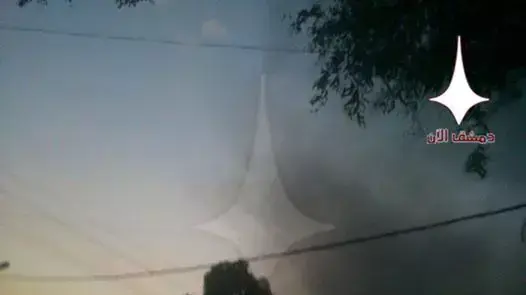 הפצצות של חיל האוויר הישראלי ליד דמשק הפצצות של חיל האוויר הישראלי ליד דמשק