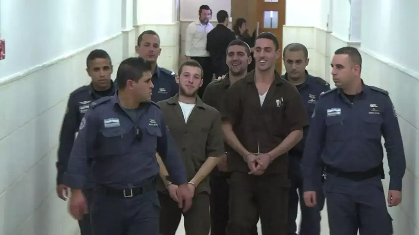 החשודים בהצתת בית הספר הדו לשוני בירושלים, דצמבר 2014 החשודים בהצתת בית הספר הדו לשוני בירושלים, דצמבר 2014
