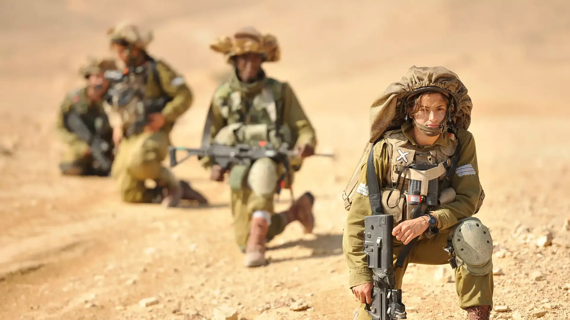 לוחמות של יחידת קרקל