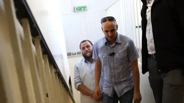 בנצי גופשטיין ראש להב"ה מובא להארכת מעצר, בית משפט השלום ירושלים בנצי גופשטיין ראש להב"ה מובא להארכת מעצר, בית משפט השלום ירושלים