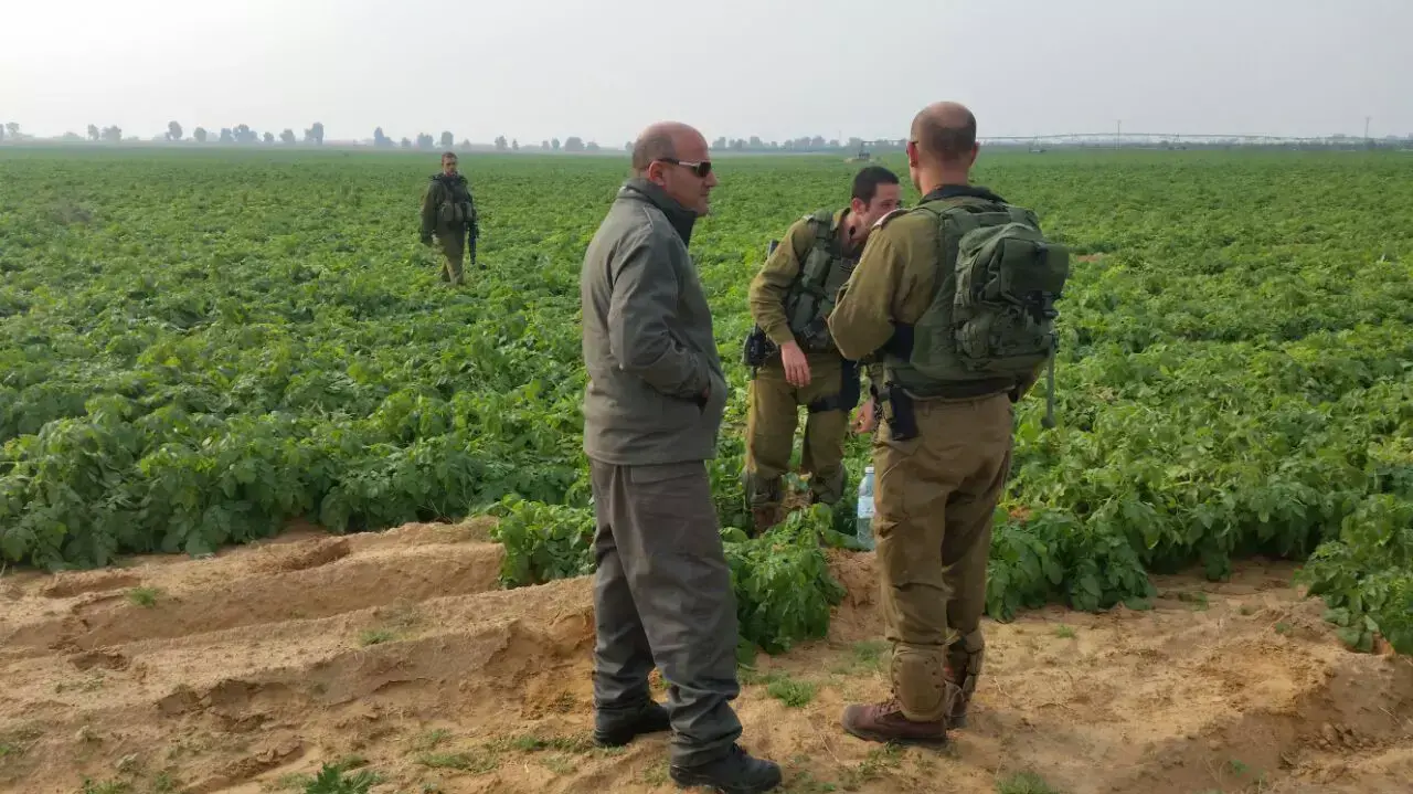 חיפושים אחר אתר נפילת רקטה, המועצה האזורית אשכול