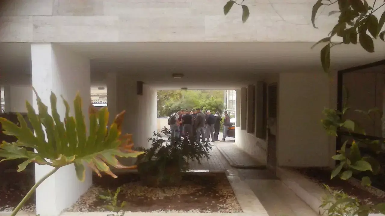 מטען חבלה הותר בחניון תת קרקעי בבניין מגורים בצפון תל אביב, דצמבר 2014 מטען חבלה הותר בחניון תת קרקעי בבניין מגורים בצפון תל אביב, דצמבר 2014
