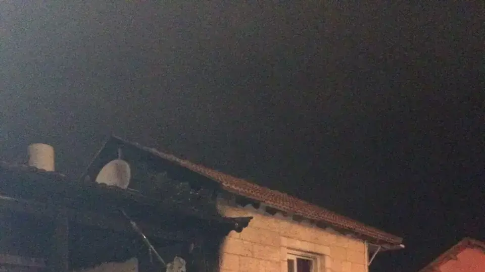 שריפה בבית פרטי בבית שמש שריפה בבית פרטי בבית שמש