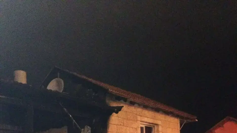 שריפה בבית פרטי בבית שמש שריפה בבית פרטי בבית שמש