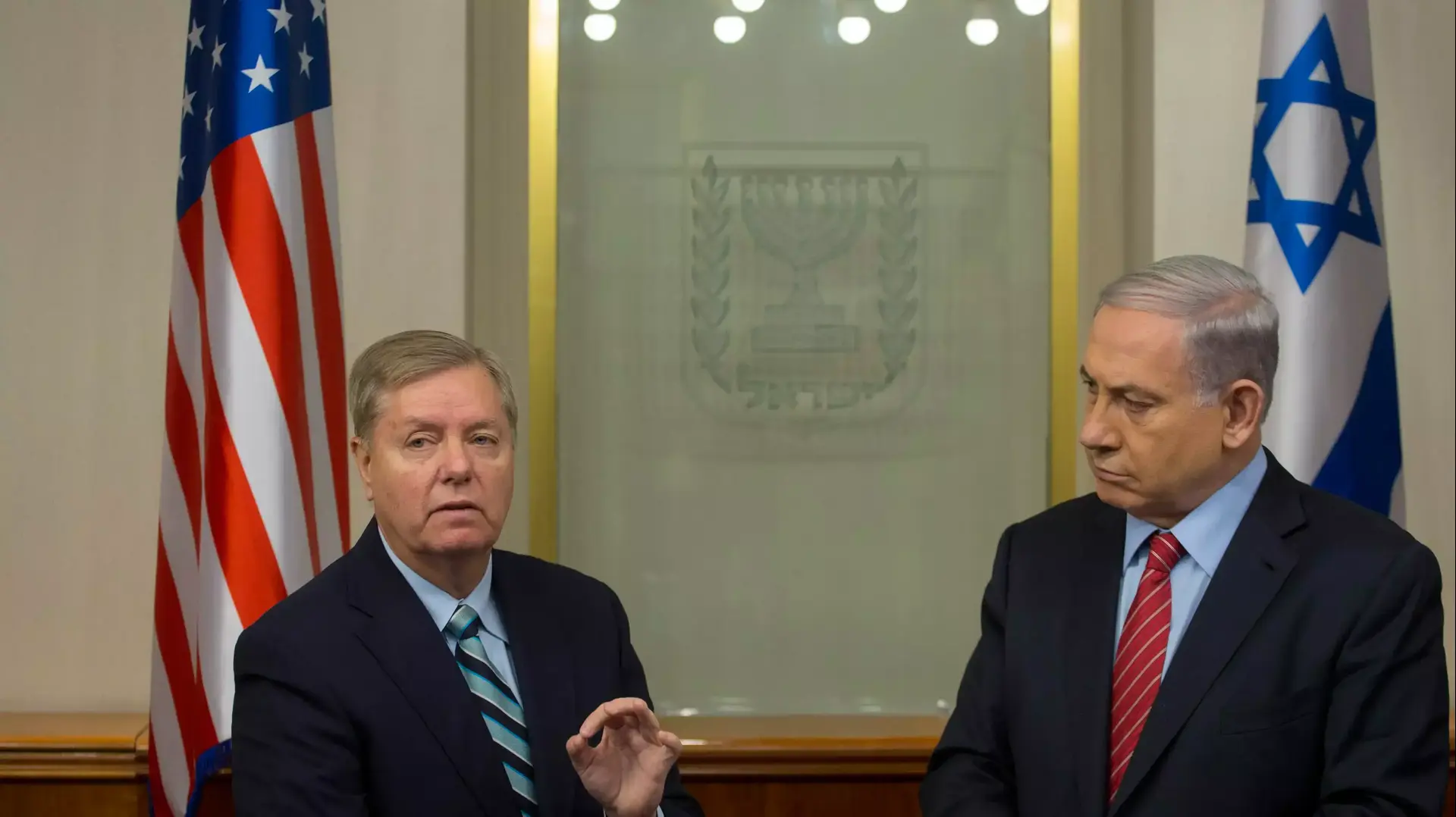 ראש הממשלה בנימין נתניהו נפגש עם הסנאטור הרפובליקני לינדזי גראהם בירושלים ראש הממשלה בנימין נתניהו נפגש עם הסנאטור הרפובליקני לינדזי גראהם בירושלים