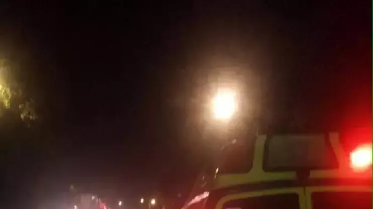 שריפה באזור התעשייה צור שלום שריפה באזור התעשייה צור שלום