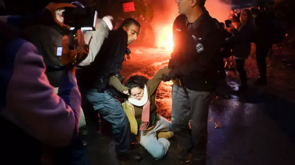 פינוי גבעת עמל 29.12.2014