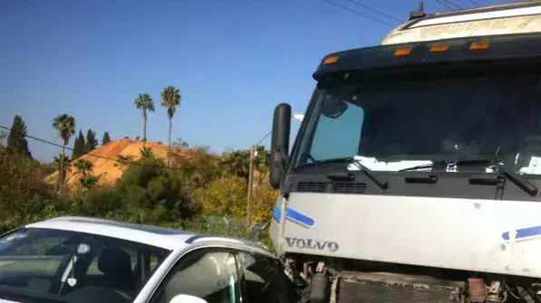תאונה בצומת רעננה תאונה בצומת רעננה