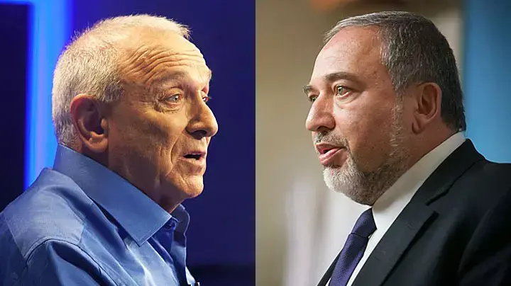 יצחק אהרונוביץ' אביגדור ליברמן יצחק אהרונוביץ' אביגדור ליברמן