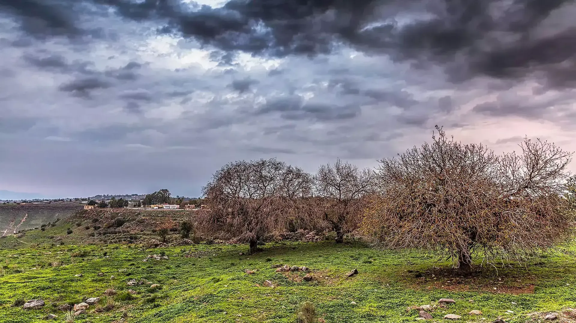 עננים ברמת הגולן, 3 בינואר 2015