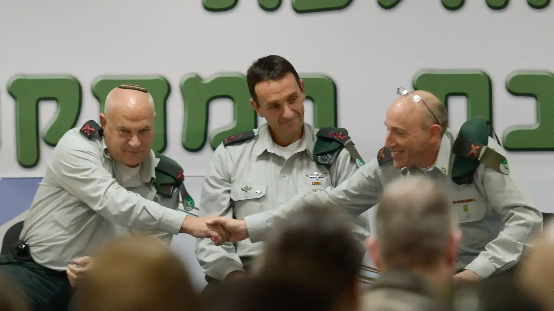 טקס חילוף רח"ט מחקר, תא"ל אלי בן מאיר שהתקיים היום במחנה "רבין", הקרייה שבתל אביב