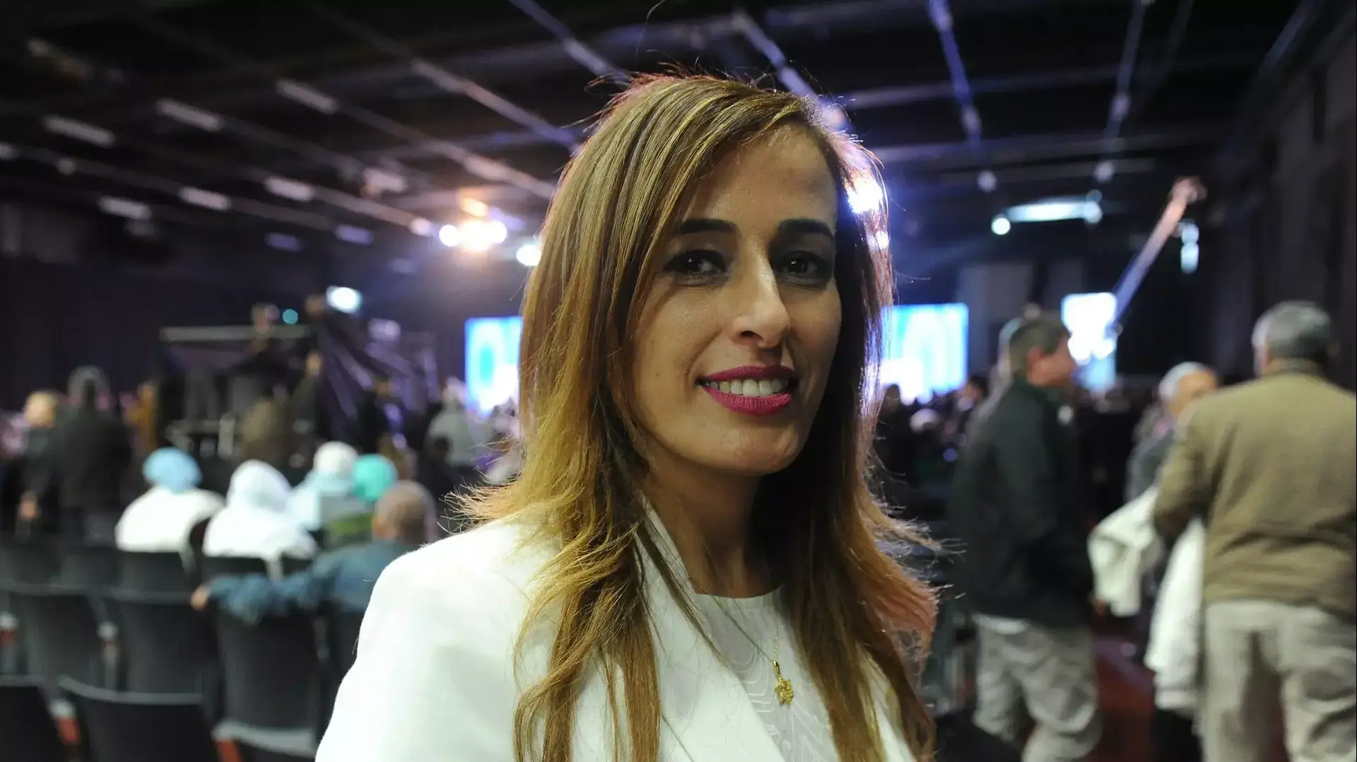 נאווה בוקר בהשקת קמפיין הליכוד, ינואר 2015