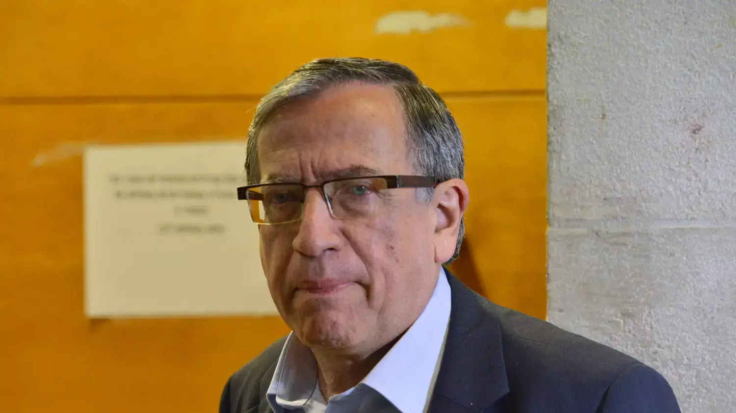 ראש עיריית רמת גן ישראל זינגר בבית משפט השלום בראשון לציון, ינואר 2015