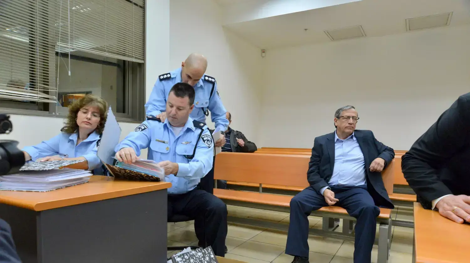 ראש עיריית רמת גן ישראל זינגר בבית משפט השלום בראשון לציון, ינואר 2015 ראש עיריית רמת גן ישראל זינגר בבית משפט השלום בראשון לציון, ינואר 2015