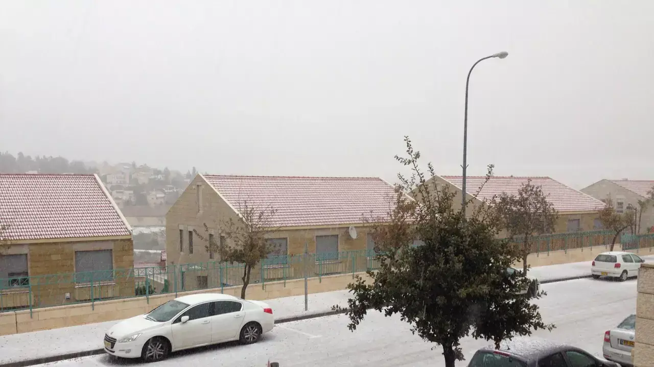 שלג בצור הדסה שלג בצור הדסה
