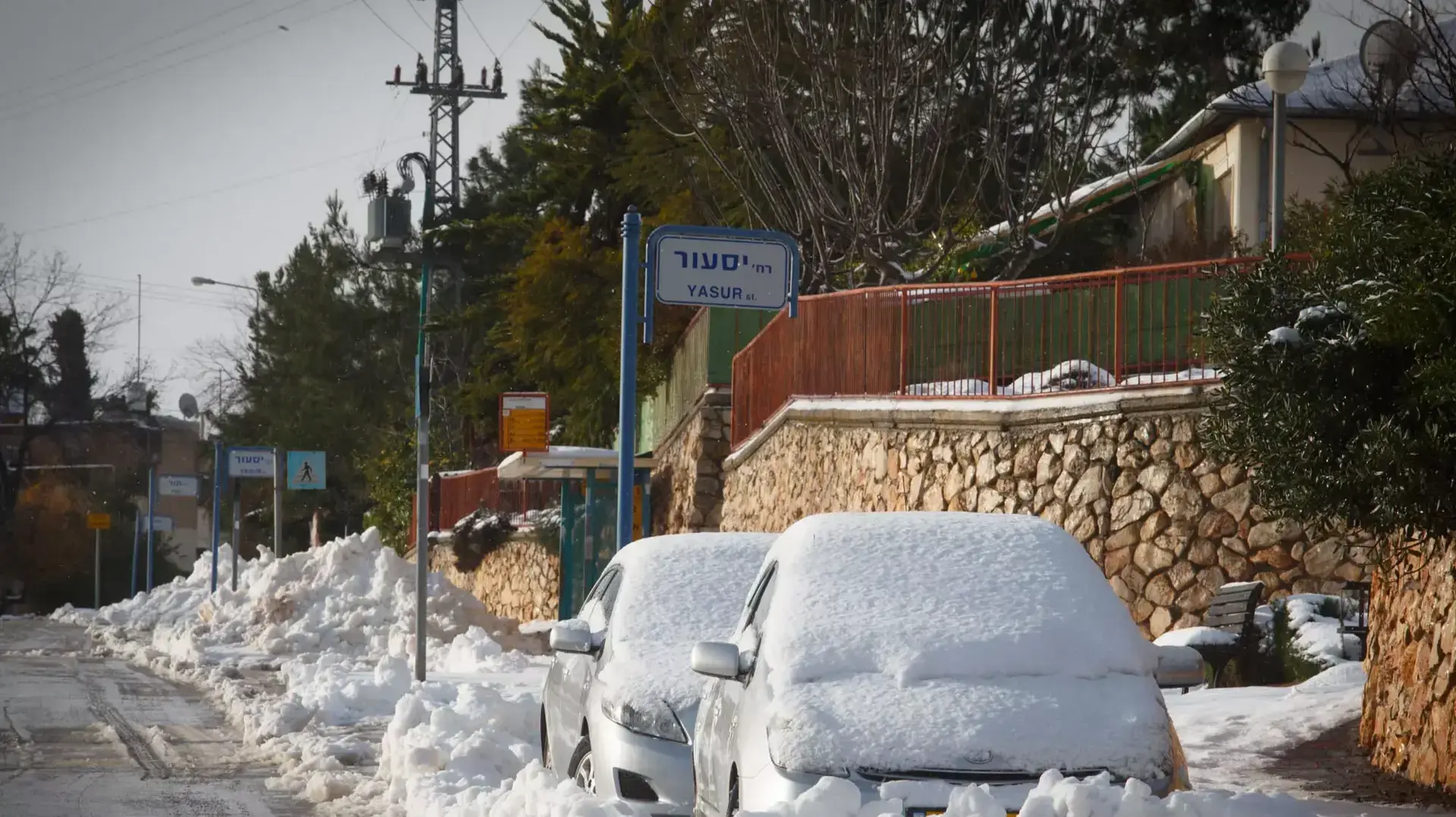 שלג בצפת שלג בצפת