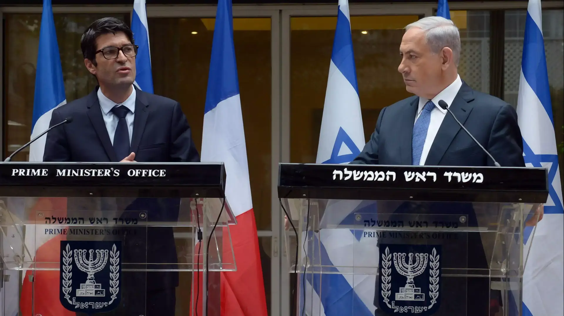 ראש הממשלה בנימין נתניהו נפגש עם שגריר צרפת בישראל פטריק מיזונאב ראש הממשלה בנימין נתניהו נפגש עם שגריר צרפת בישראל פטריק מיזונאב