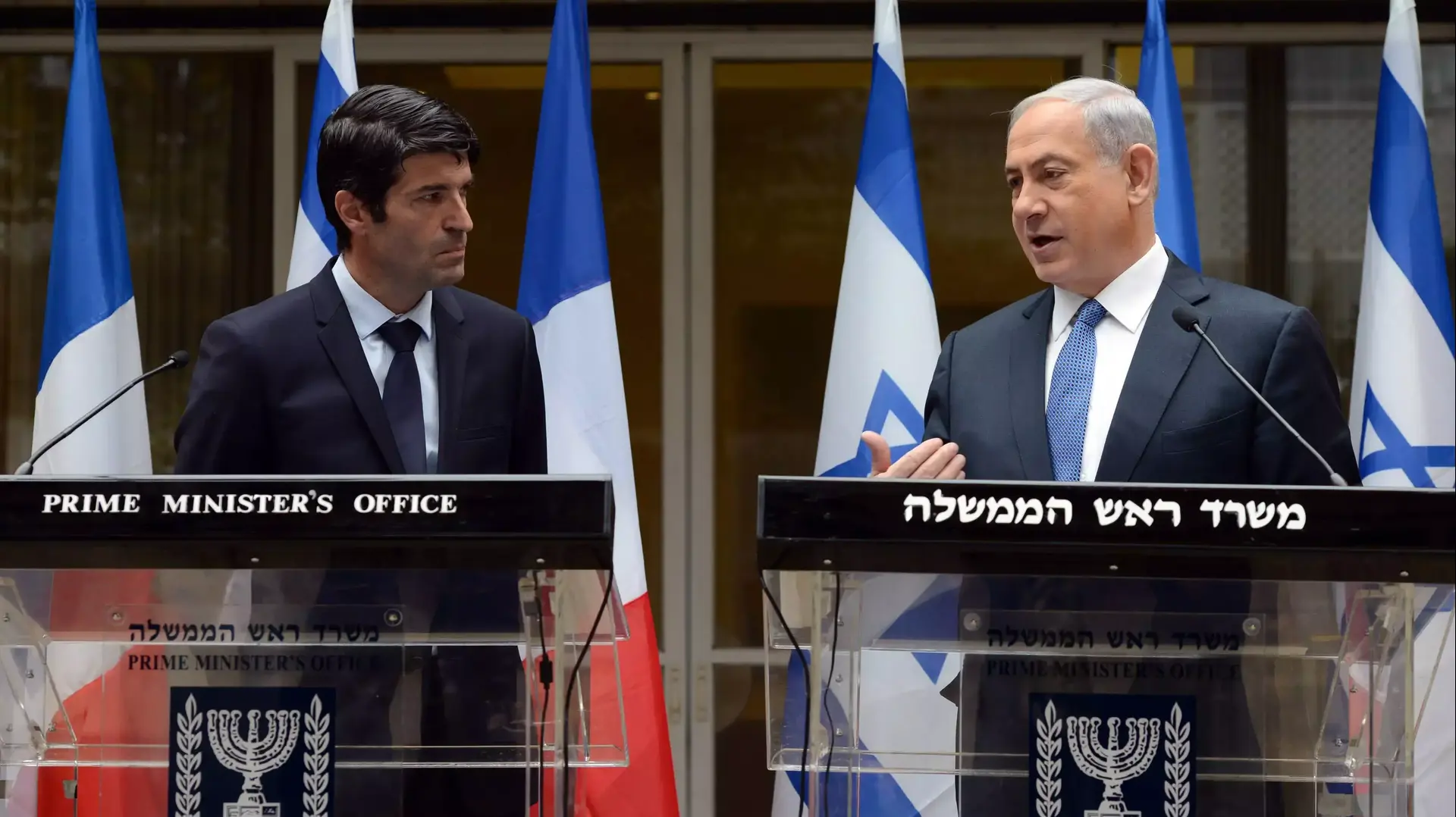 ראש הממשלה בנימין נתניהו נפגש עם שגריר צרפת בישראל פטריק מיזונאב ראש הממשלה בנימין נתניהו נפגש עם שגריר צרפת בישראל פטריק מיזונאב