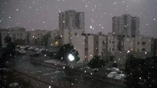 שלג בדימונה, ינואר 2015 שלג בדימונה, ינואר 2015