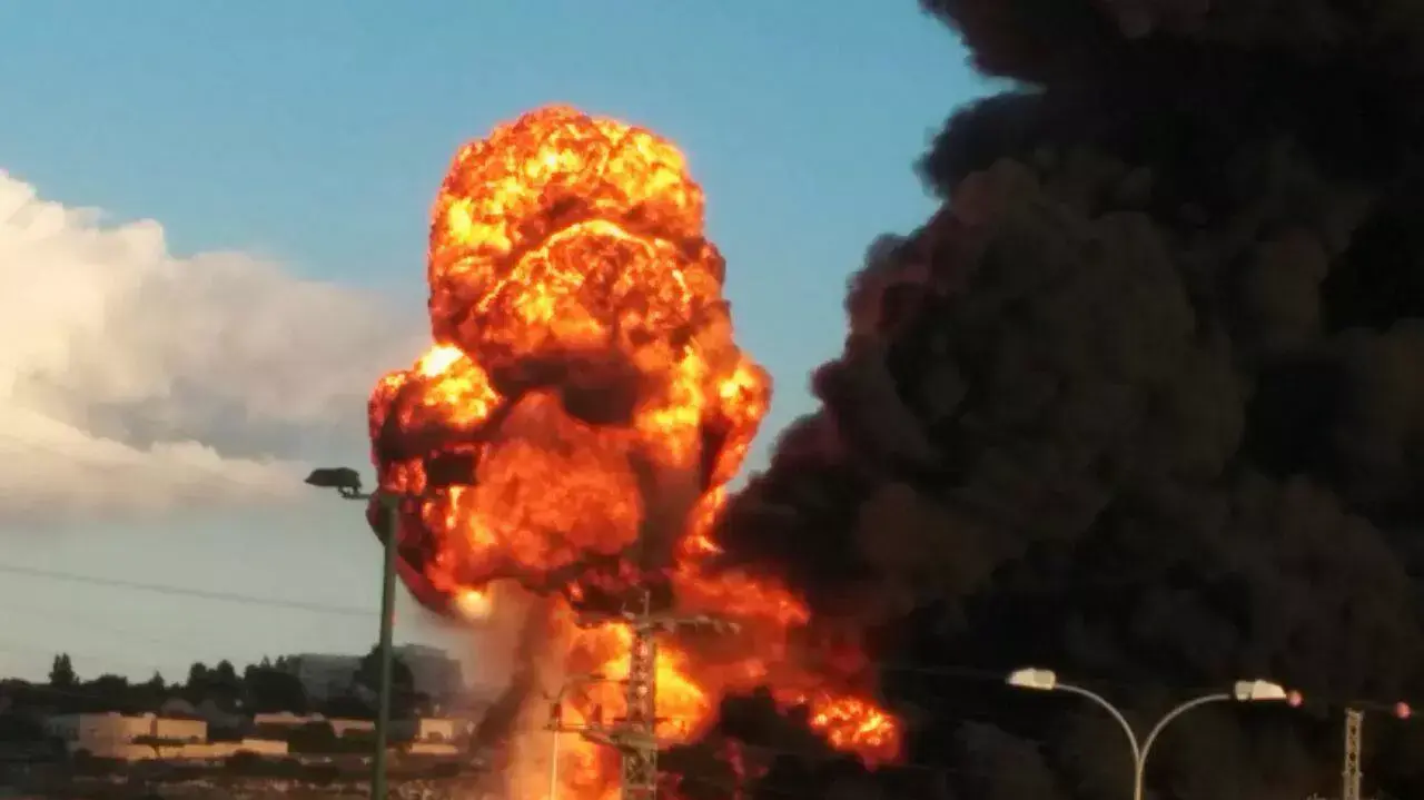 שריפה בהתנחלות מתתיהו, ינואר 2015 שריפה בהתנחלות מתתיהו, ינואר 2015