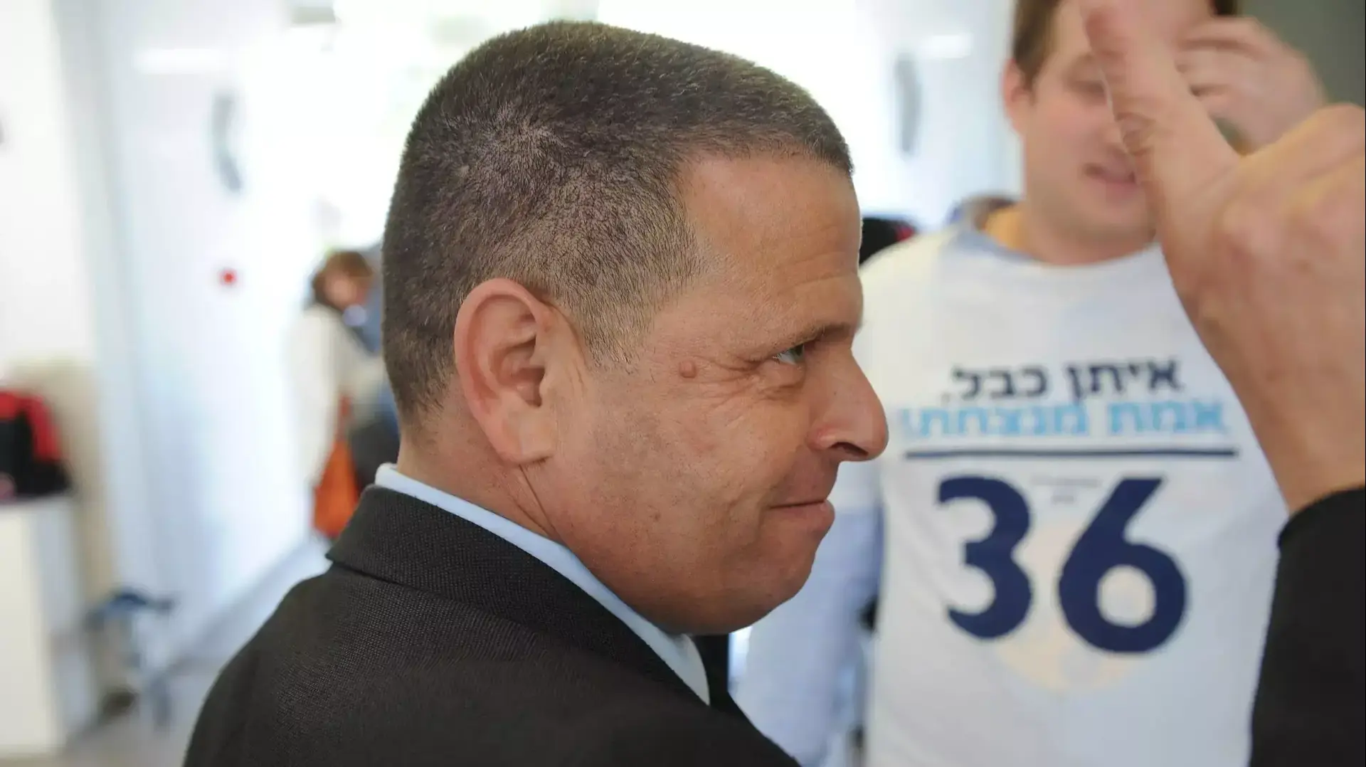 איתן כבל בפרמייריז במפלגת העבודה. ינואר 2015