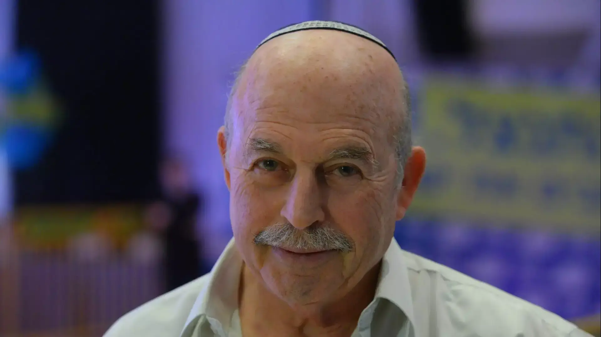 ניסן סלומינצקי באירוע של הבית היהודי הצגת הרשימה בכפר המכביה, ינואר 2015