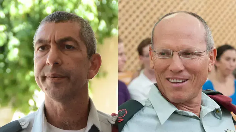 תא"ל רוני נומה ואלוף ניצן אלון
