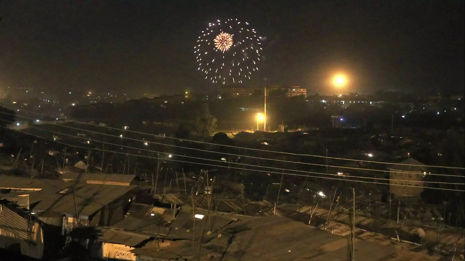 זיקוקים בשמי ניירובי, בירת קניה זיקוקים בשמי ניירובי, בירת קניה