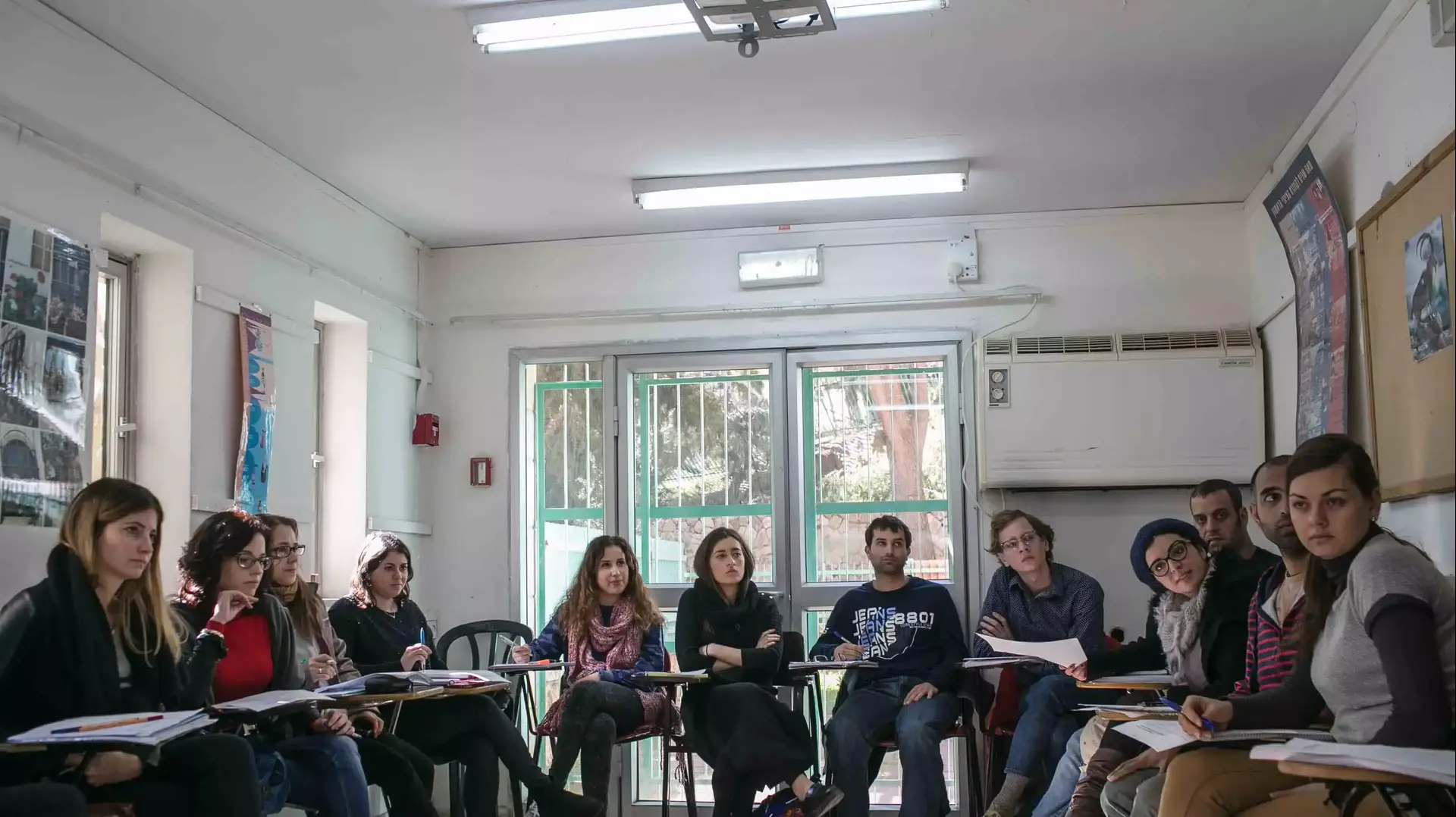 עולים מצרפת באולפן עציון, ינואר 2015 עולים מצרפת באולפן עציון, ינואר 2015